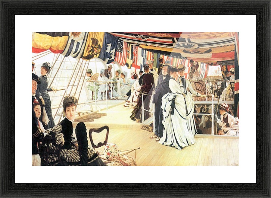 Ball on board Picture Frame print
