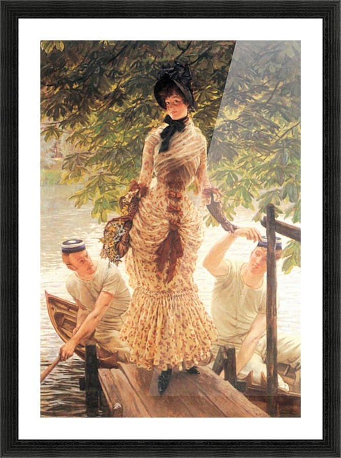 On the Thames Picture Frame print