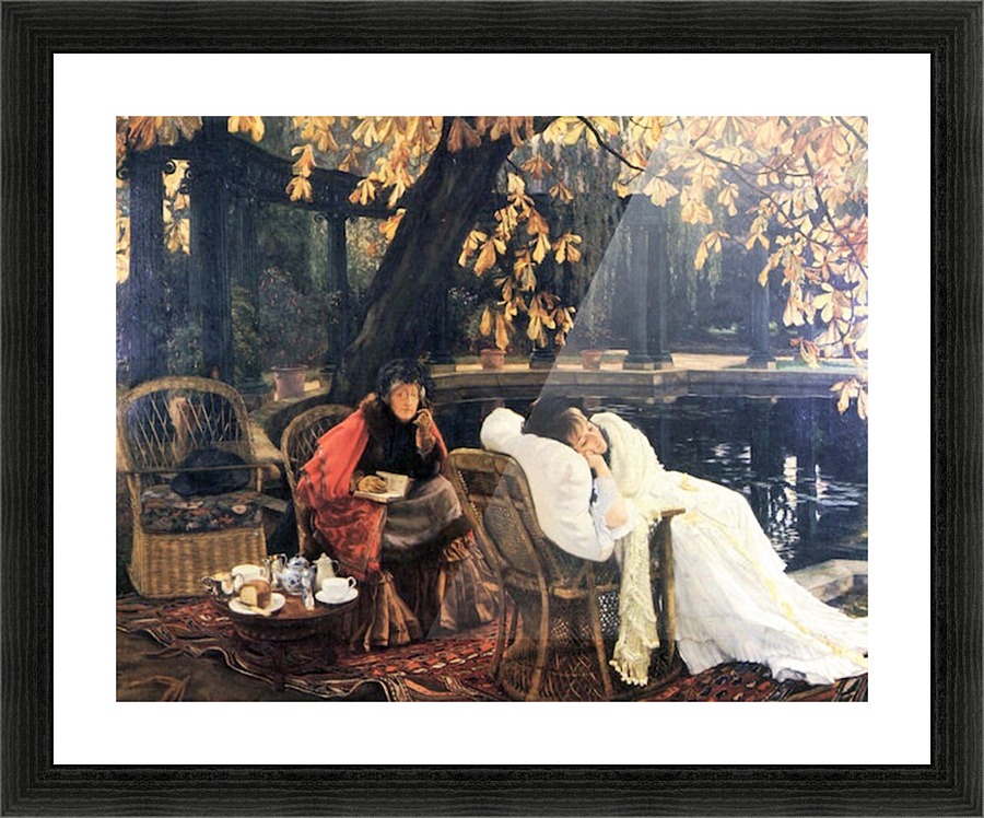 The end Picture Frame print