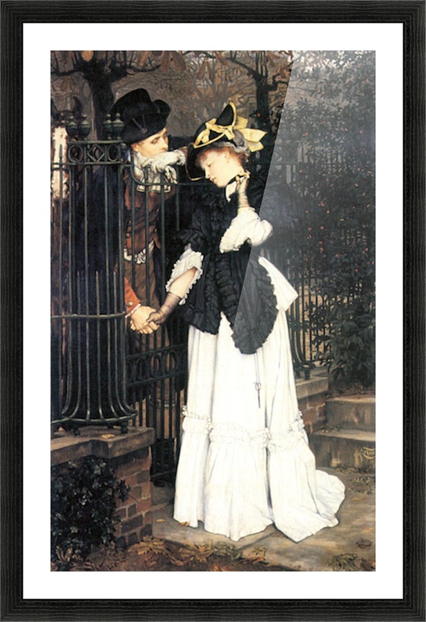 The farewell Picture Frame print