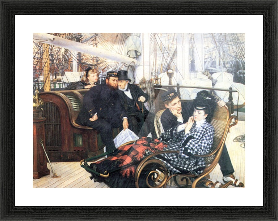 The last evening Picture Frame print