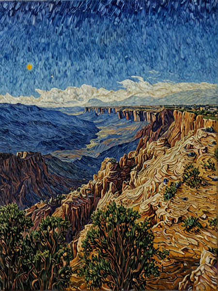 Grand Canyon Ai Altered Digital Download