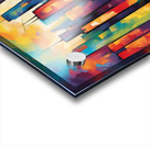 Psychedelic Cityscape Acrylic print