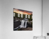 Dusk Sky Forest Falls Acrylic Print