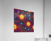 Graphic Design Psychedelic Acrylic Print