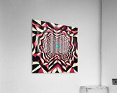 Psychedelic Tunnel Acrylic Print