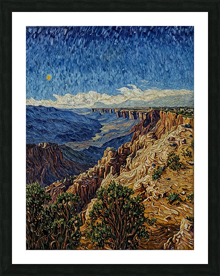 Grand Canyon Ai Altered Picture Frame print