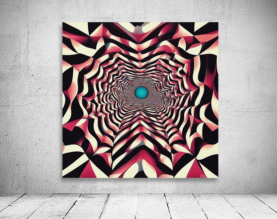 Psychedelic Tunnel Wall Preview