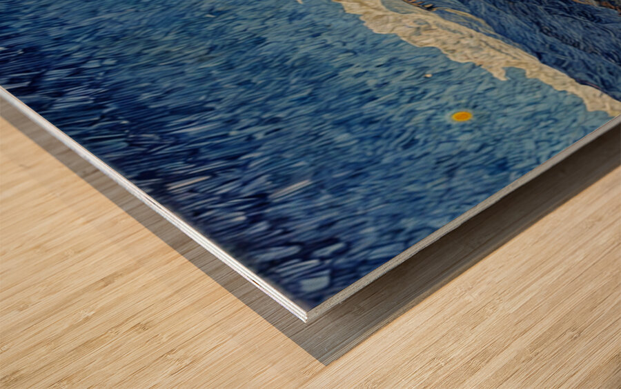 Grand Canyon Ai Altered Wood print