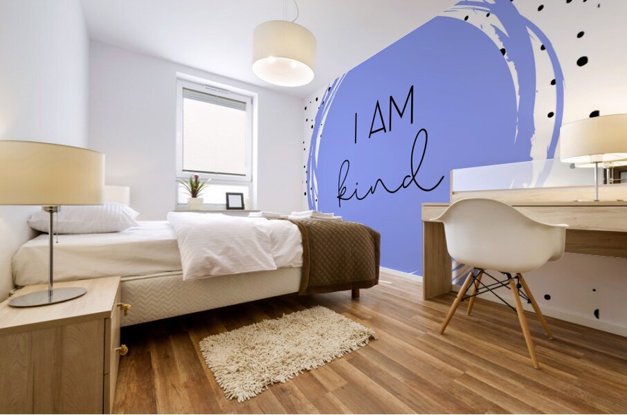 I Am Kind Mural print