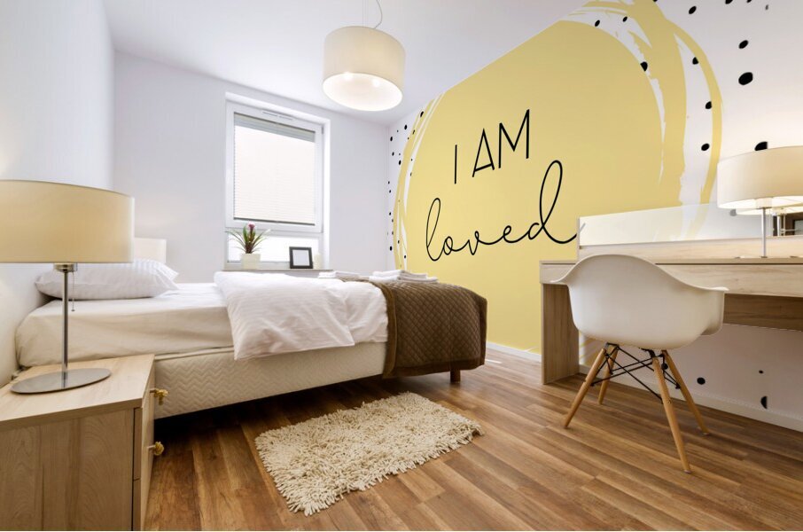 I Am Loved Mural print