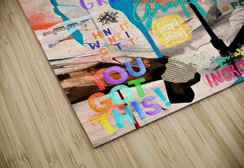 Powerful Affirmations Collage Gigi puzzle