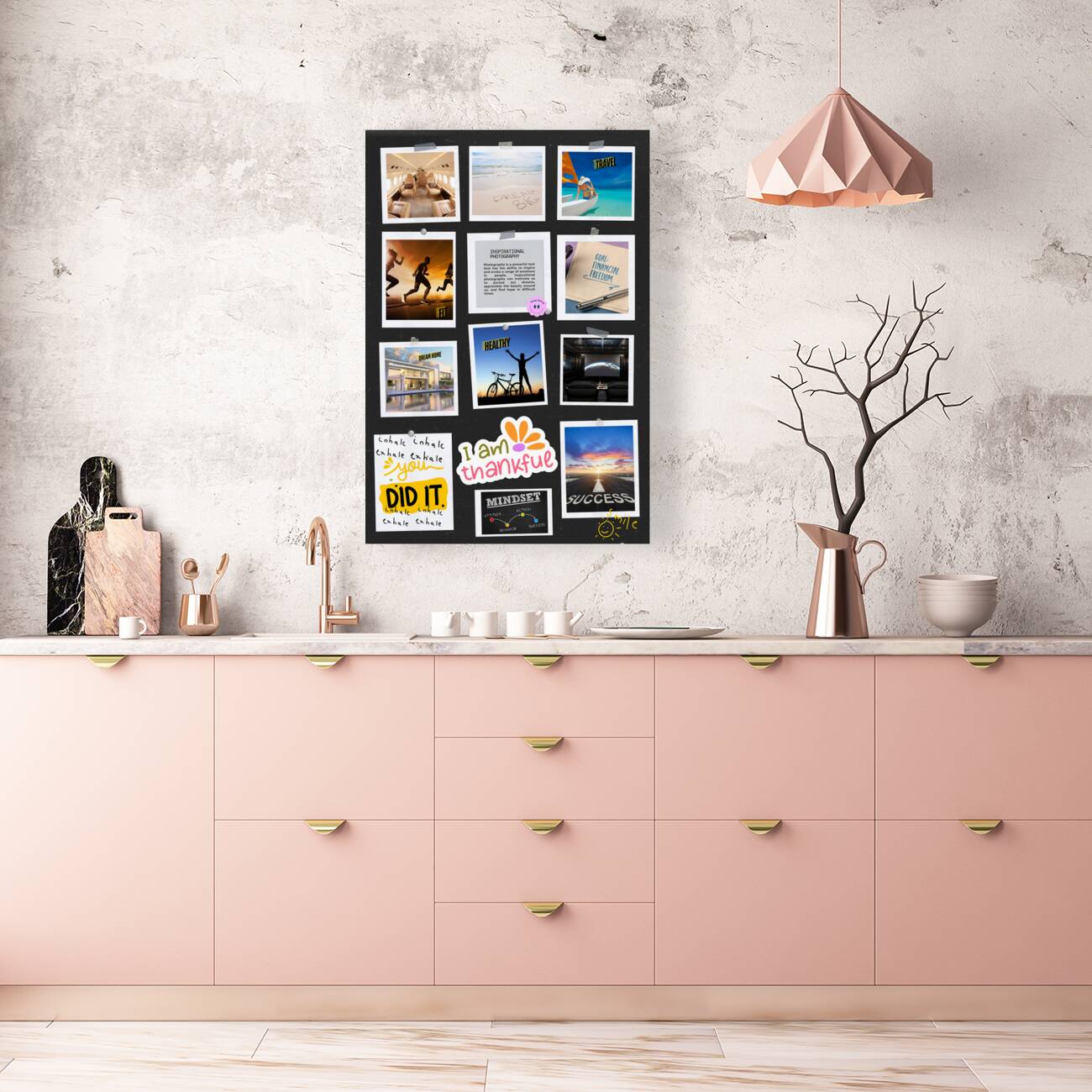Photo Vision Board Reproduction