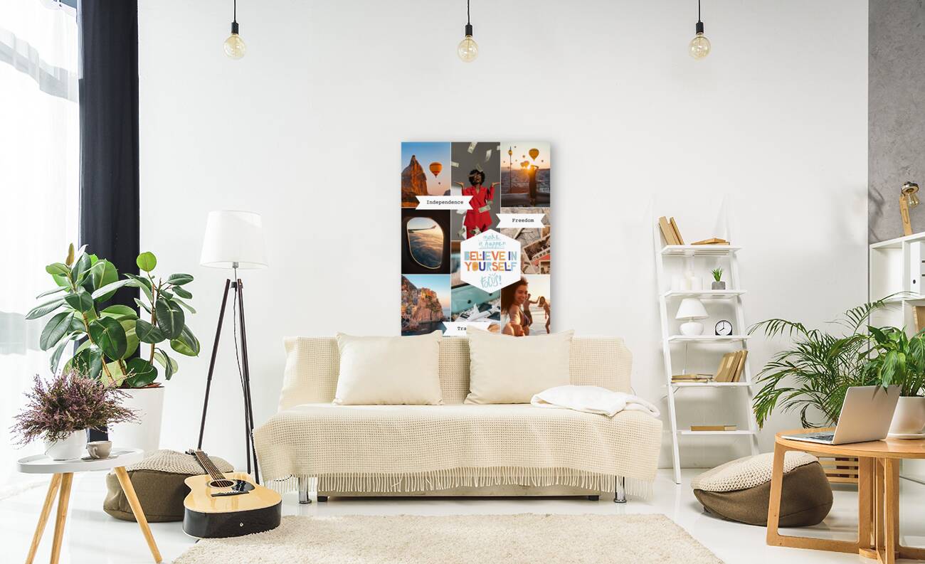 Believe Vision Board Reproduction
