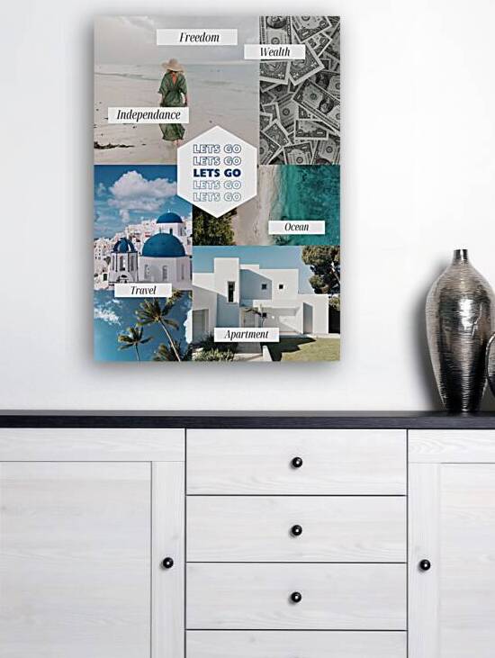 Lets Go Vision Board by Gigi