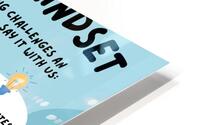 The Growth Mindset HD Metal print