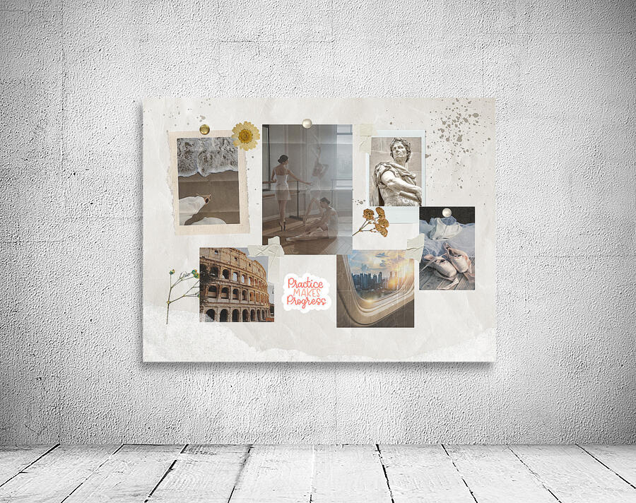 Practice Makes Progress Wall Preview