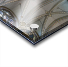 The ornate arched ceiling of the Cathedral of Saint Helena in Helena Montana USA Acrylic print