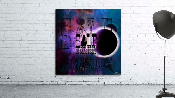 SELF CONTROL IS MASTERY Wall Preview
