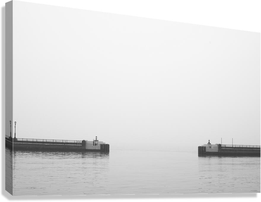 Foggy Passage Canvas Print