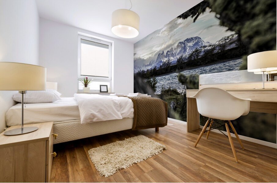 Cold Horizon Mural print