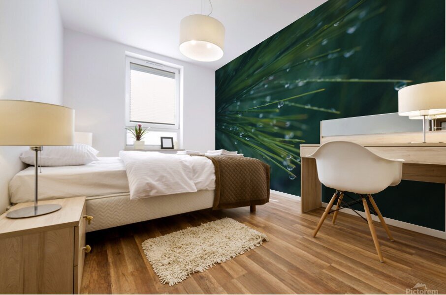 Drops Mural print