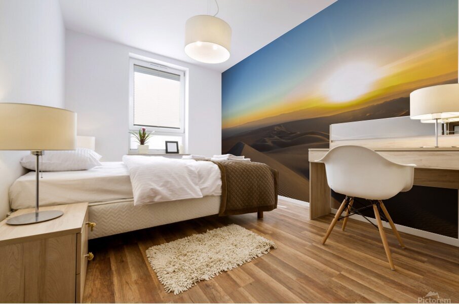 Sunset in Solace Mural print