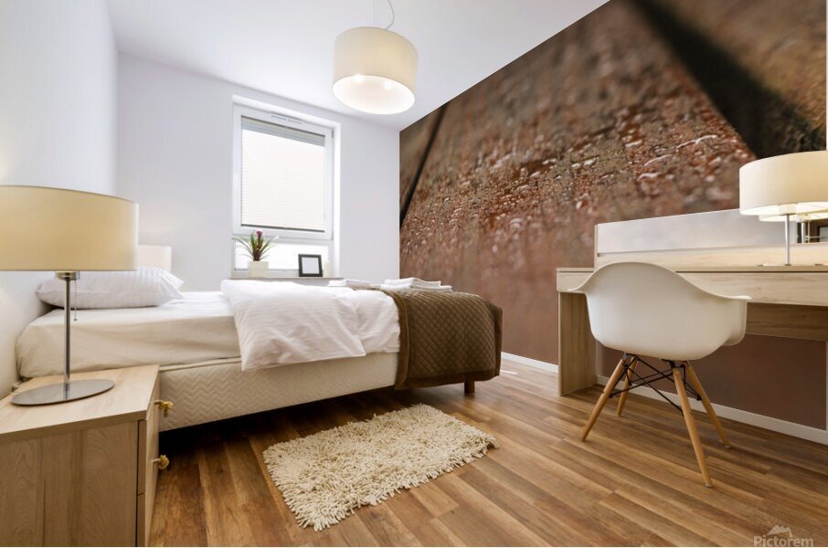 Autumn Rain Mural print