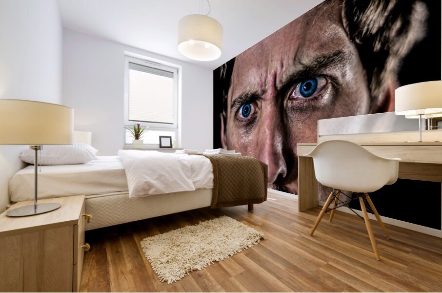 Look Away Mural print