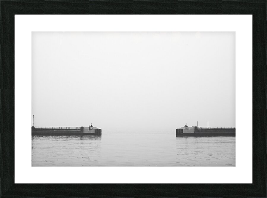 Foggy Passage Picture Frame print