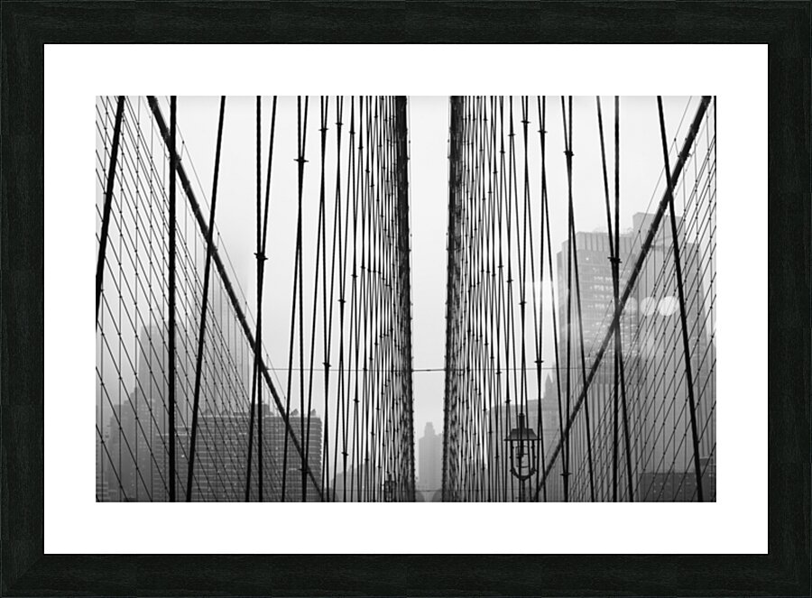 Barriers Picture Frame print