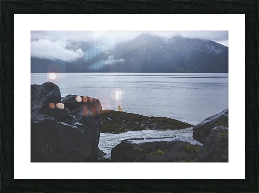 Contemplate Picture Frame print