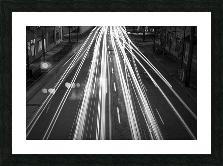 Commute Picture Frame print