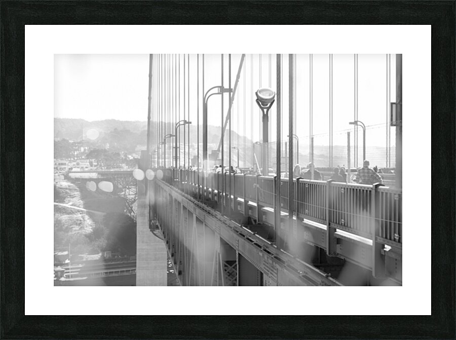 Crossing Spaces Picture Frame print