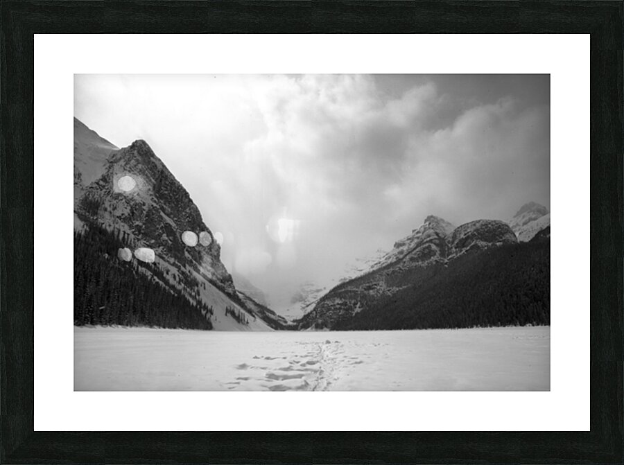 The Valley and I Picture Frame print