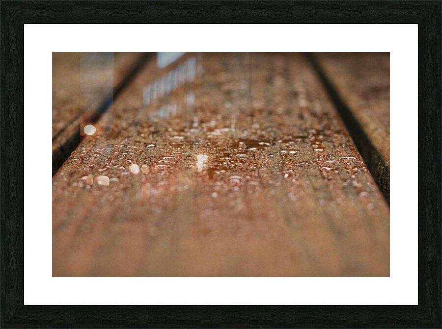Autumn Rain Picture Frame print