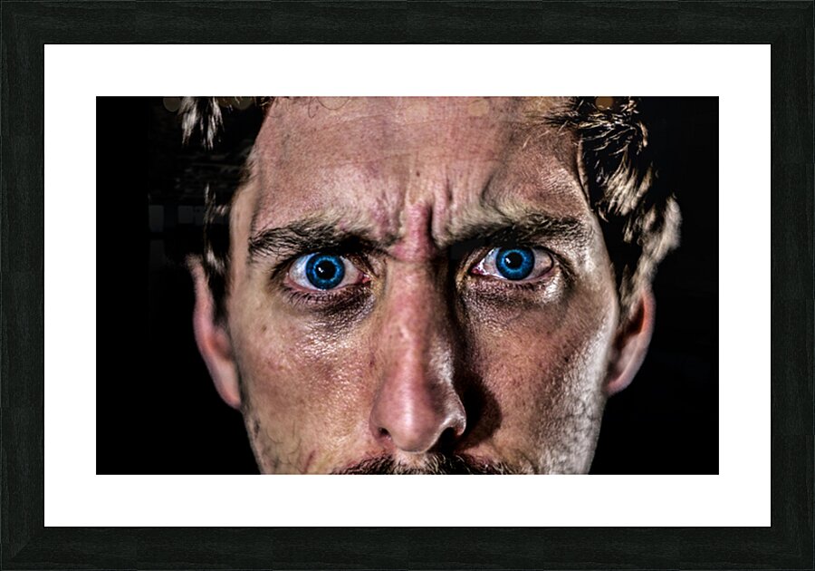 Look Away Picture Frame print