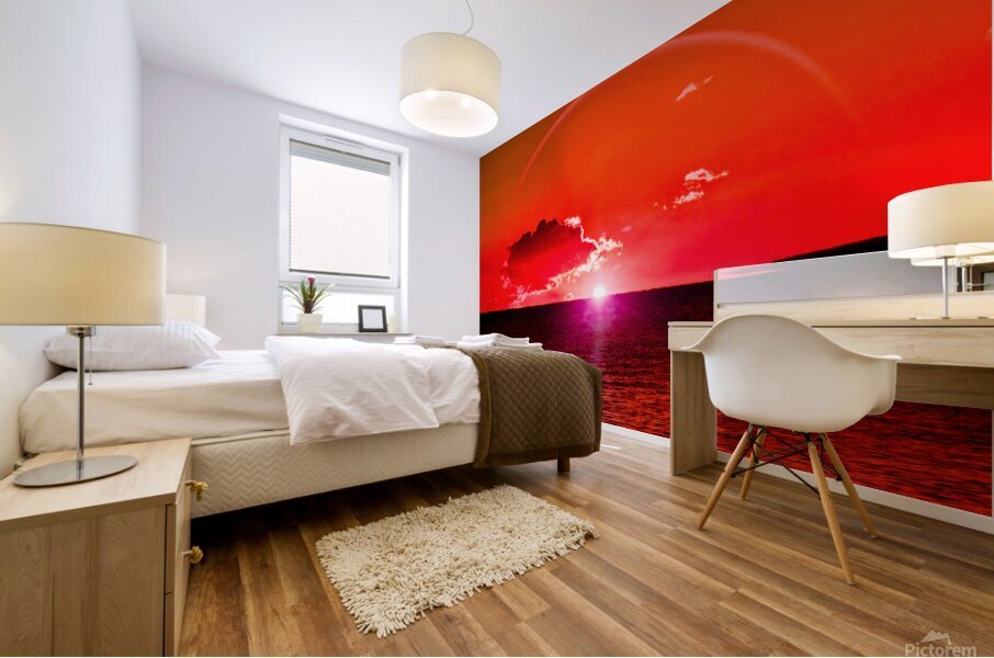 Full Light Spectrum Of Goose Spit Sunrise 2 Mural print