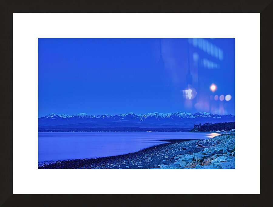 Moonlight Picture Frame print