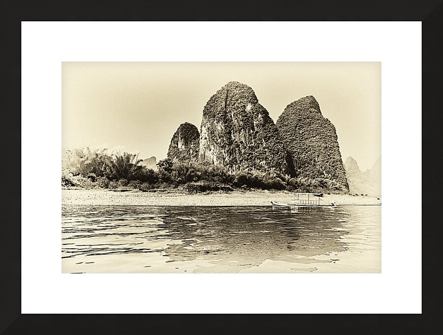 Eternal Rocks Picture Frame print