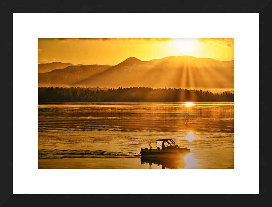 Heading Home Picture Frame print
