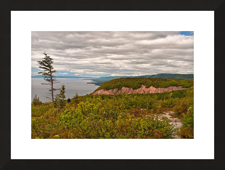 The Cabot Trail Picture Frame print