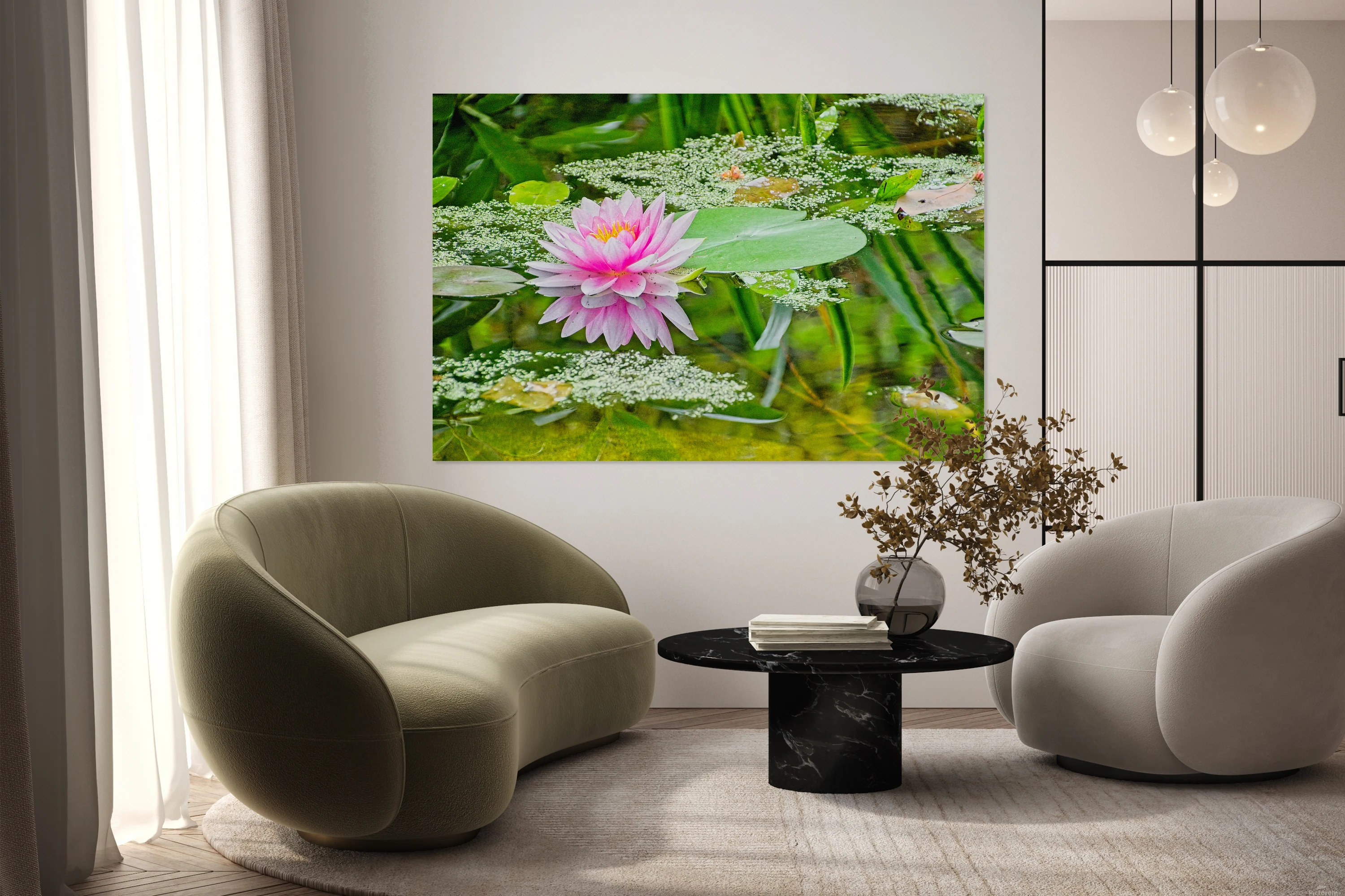 Pink Water Lily