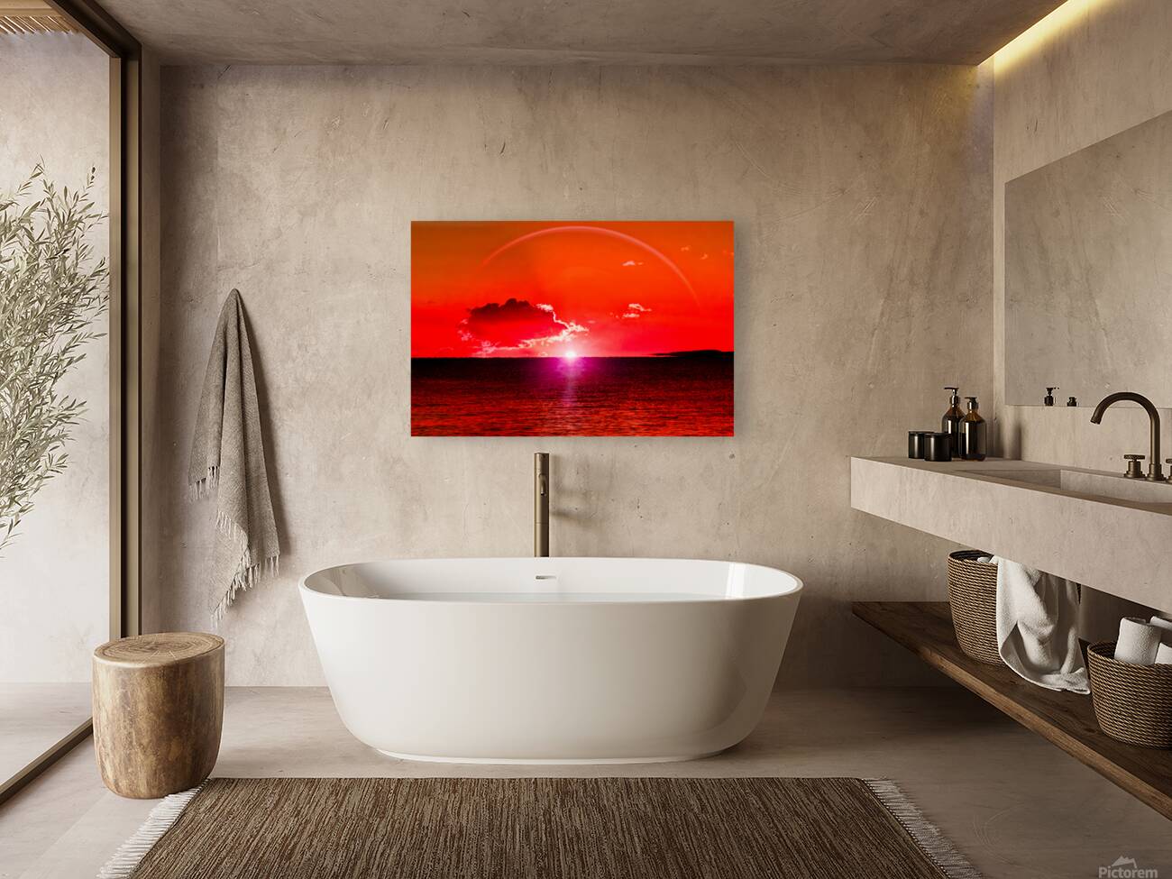 Full Light Spectrum Of Goose Spit Sunrise 2 Reproduction