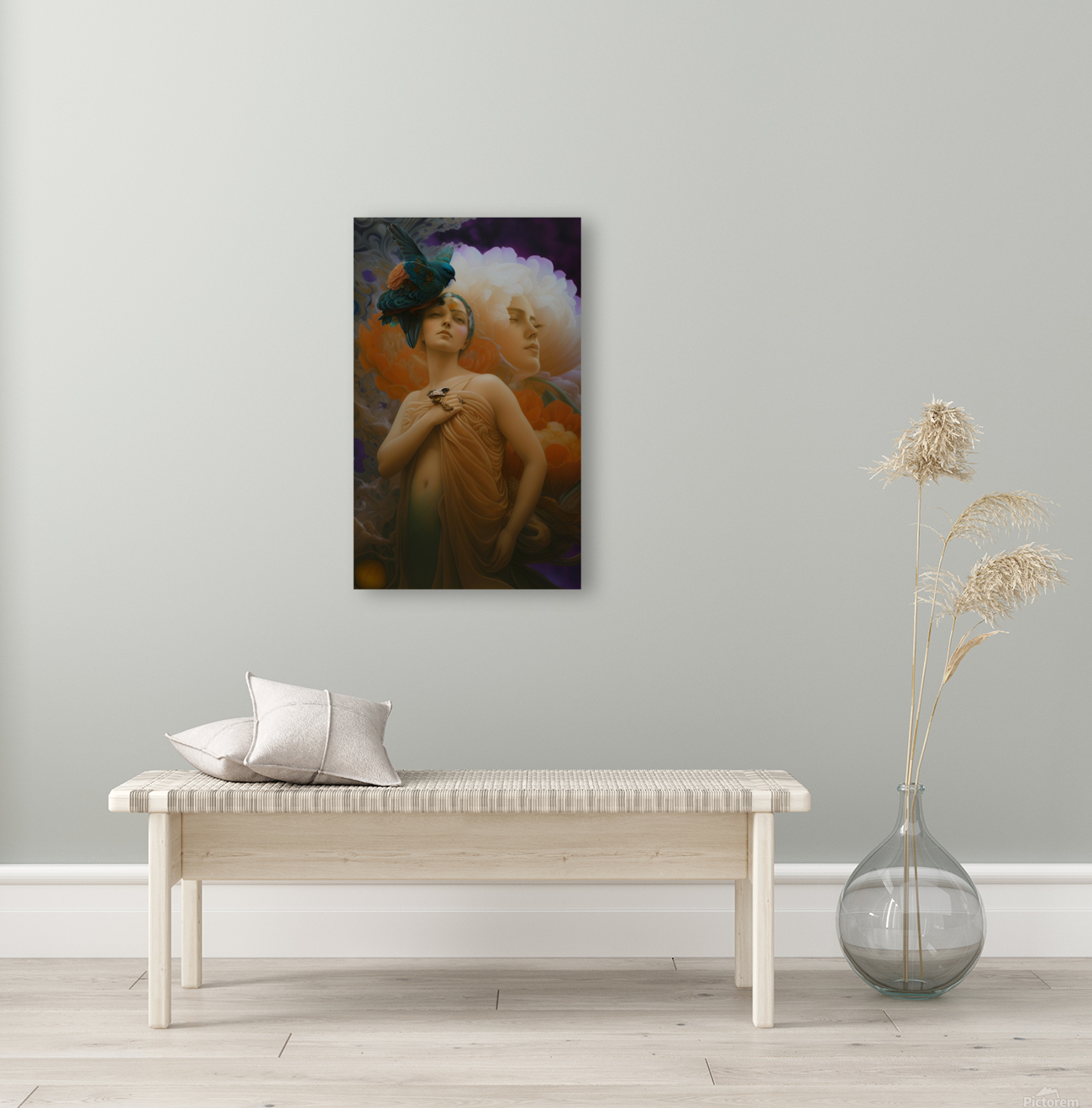 Gemini in deep thought.  Reproduction