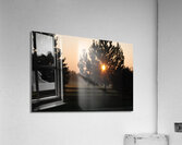 Sunset Silhouette  Acrylic Print