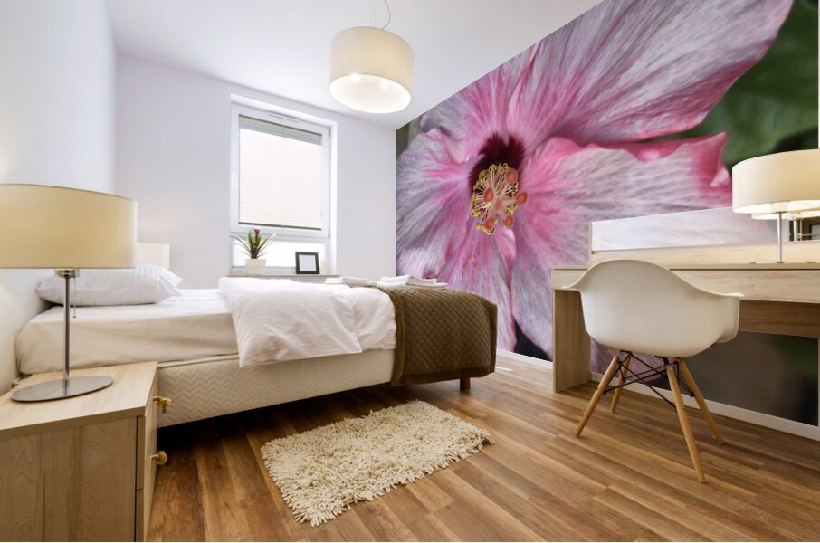 Hibiscus Mural print