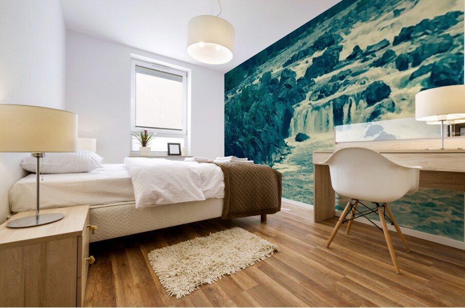 Potomac Falls Mural print