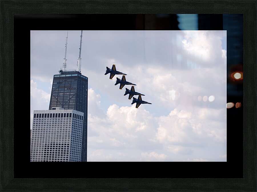 USN Blue Angles Picture Frame Printing