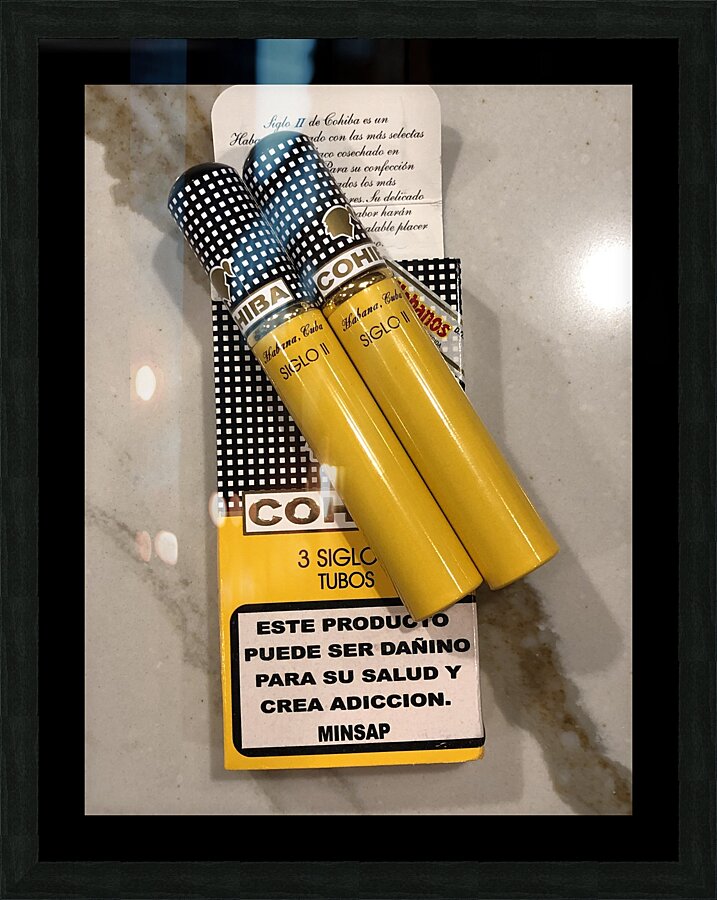 Cohiba II Picture Frame Printing